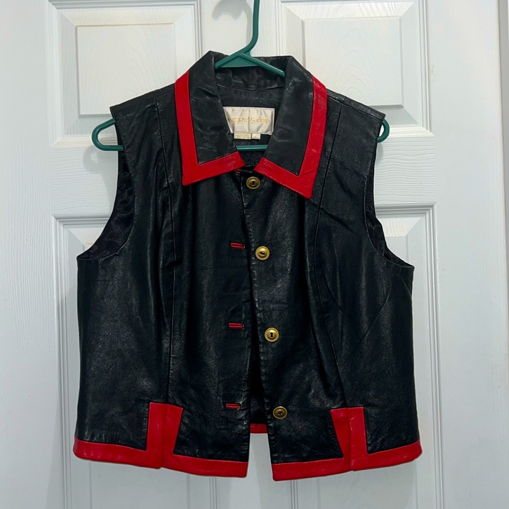 Margaret Godrey leather vest